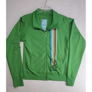 Vintage Y2K Burton Green Lightweight Track Jacket Mens Large